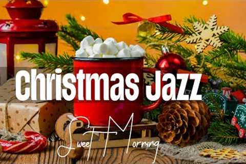 Sweet Christmas Jazz🎄Cozy Christmas Ambience &amp; Smooth Bossa nova Piano Music for Relax, Good..