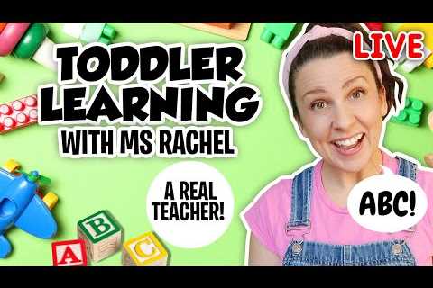 🔴  Kids Songs &amp; Nursery Rhymes - Wheels on the Bus + More &amp; Toddler Learning Video with Ms ..