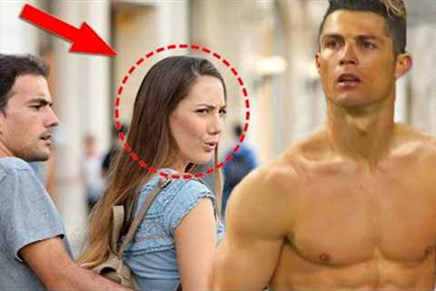 EPIC WOMEN REACTIONS TO CRISTIANO RONALDO SHIRTLESS IN PUBLIC