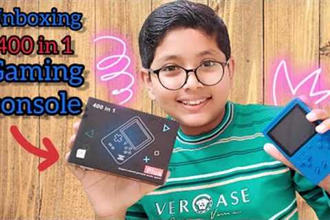 Unboxing the INCREDIBLE Gaming Console with 400 Games!@aayan Vlogger