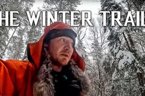 10-Days Winter Camping in the Northern Forest | Life on the Winter Trail - E.2 - Going the Wrong Way