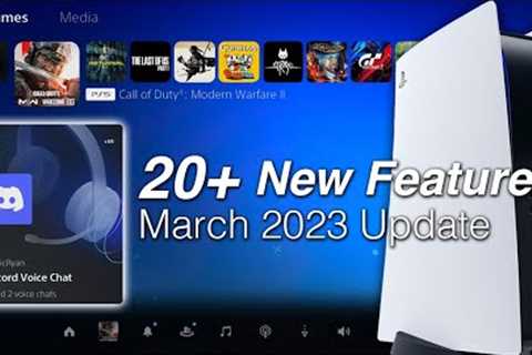NEW PS5 System Update: Discord Voice Chat, VRR 1440p, Redesigned Game Hubs, &amp; More.