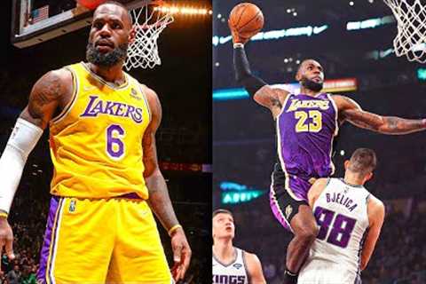 LeBron Most HYPE Lakers Plays EVER ! 🔥