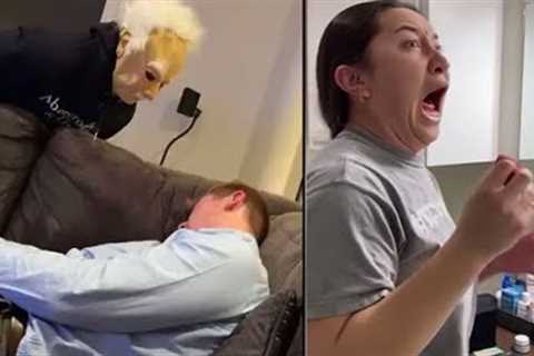 Best SCARE CAM Priceless Reactions 2023 #14 | Funny Videos TikTok