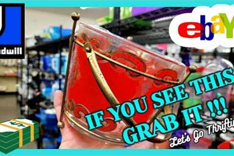 $50 HIDING AT THE BACK IN GOODWILLS KITCHENY BITS! / Thrift With Me  / Buy My HAUL / RIO in the SNOW