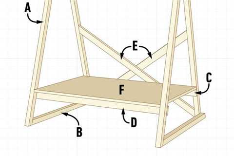 How to build a wooden clothing rack
