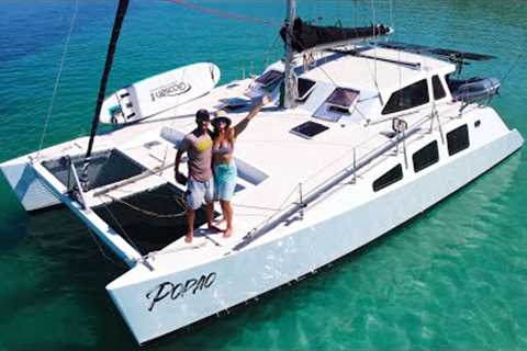 Liveaboard Catamaran Boat Tour (Sailing Popao) Ep.95