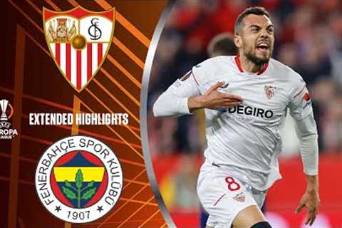Sevilla vs. Fenerbahçe: Extended Highlights | UEL Round of 16 - 1st Leg | CBS Sports Golazo - Europe