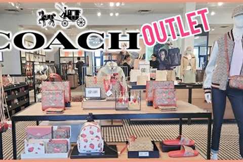 👜👛 COACH OUTLET 🍓🍓 NEW STRAWBERRY PRINT ARRIVALS | COACH OUTLET UP TO 70% OFF | SHOP WITH ME..