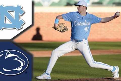 Penn State vs #14 North Carolina Baseball Highlights | 4 HOMERUNS | College Baseball Highlights 2023