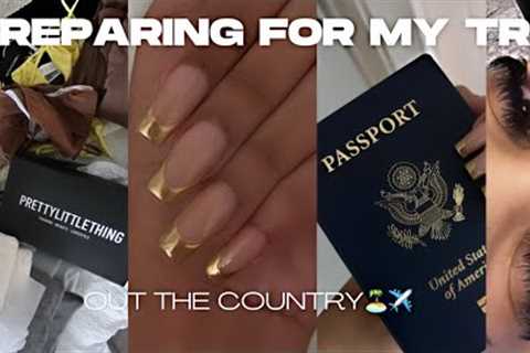 PREPARING WITH ME FOR MY TRIP TO LOS CABOS, MEXICO (shopping, nails, lashes, etc…)
