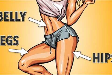 28-DAY LEGS + BELLY + HIPS CHALLENGE – FAT LOSS HOME EXERCISES