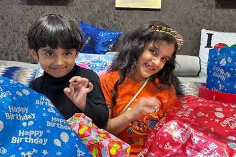 Unboxing Birthday Gifts with Marwah &amp; Abdul Rahman @AbdulRahmankAdventures