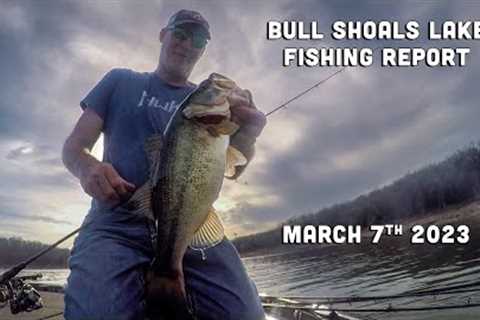 Bull Shoals Lake Fishing Report | March 7 2023 | Del Colvin