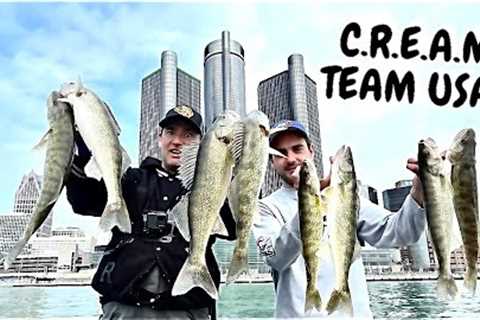Detroit River Walleye Fishing | EPIC ADVENTURE!