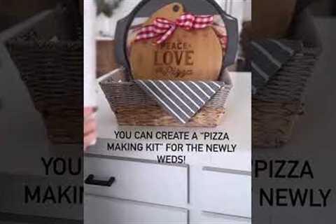 Surprise the Newlyweds with a Deliciously Unique Wedding Gift: Personalized Pizza Making Basket!