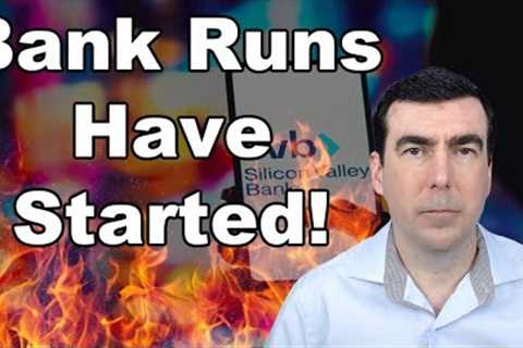 Widespread Panic Hits the Banks as Fears of a Systemic Liquidity Crisis Cause a Massive Bank Run