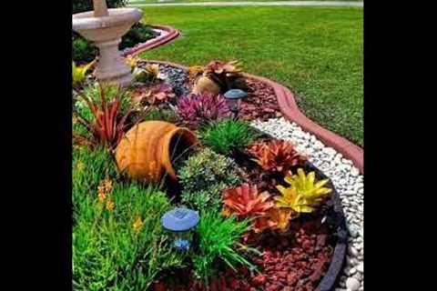FRONTYARD LANDSCAPING GARDEN DESIGN IDEAS 2022 #SHORTS