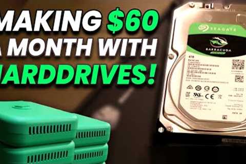 I'm Making $60 A Month With HARDDRIVES!