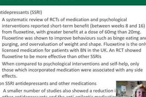Presentation: SIGN guideline: Eating disorders - Dr Jenny Bennison
