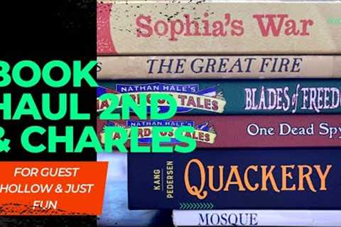 Book Haul!!! 2nd &amp; Charles &amp; Books For Guest Hollow Courses.