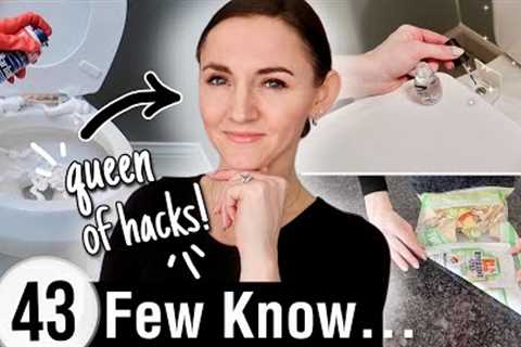 43 *NEW* Genius Life Hacks for an Easy Life! 😱 (clever DIY tips + tricks to save you money)