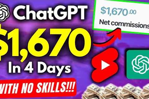 How To Make Passive Income With ChatGPT &amp; YouTube Shorts (Easy Step By Step Guide)🤯💸