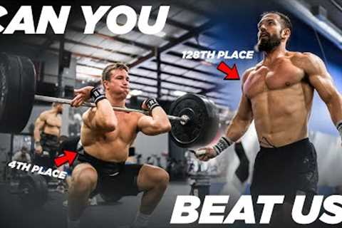 Can you beat us? Rich Froning &amp; Tyler Christophel Full CrossFit Workout