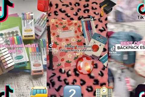 Back 2 School Supplies Haul |Tiktok Complation