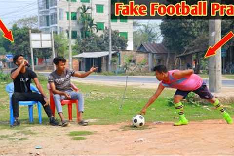 Fake Football Kick Prank !! Football Scary Prank -Gone Wrong Reaction By Ting Fun Prank