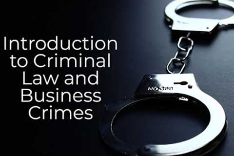Criminal Law for Business