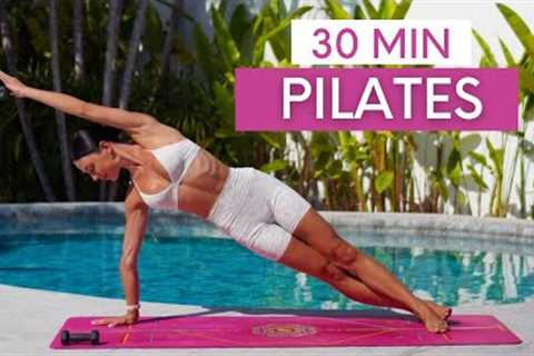 30 MIN FULL BODY WORKOUT || Power Pilates With Weights (Intermediate)
