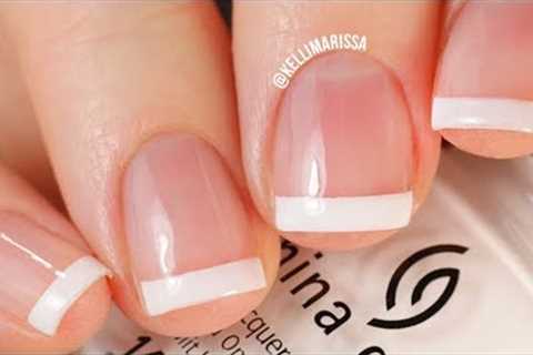 The EASIEST French Manicure Nail Tutorial Ever (No Special Tools Needed!) || KELLI MARISSA
