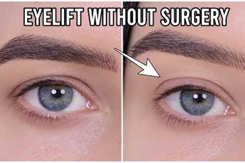 Trick to Instantly Lift Your Eyes &amp; Brows - No Surgery or Makeup Needed!