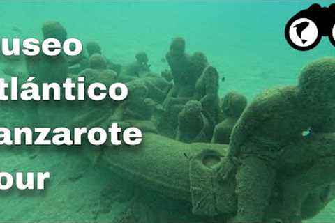 SCUBA DIVING an UNDERWATER MUSUEM!!! | Museo Atlantico Tour Lanzarote 2023
