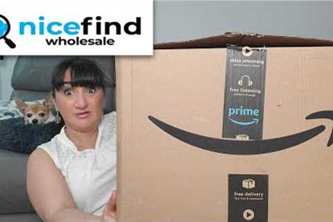 Huge AMAZON Mystery Box From NICE FINDS WHOLESALE | Sealed So They Don't Even Know What Inside