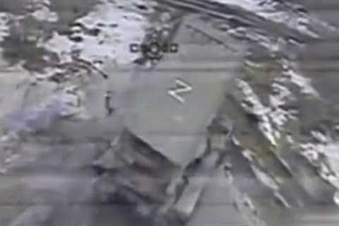 FPV Kamikaze Drone Strike on a TOS-1A Rocket Launcher