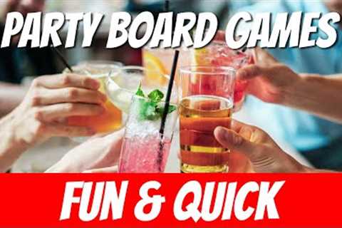 Top 10 PARTY Games | Quick &amp; Fun Board Games