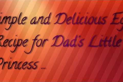 Simple and delicious egg recipe for beginners.....