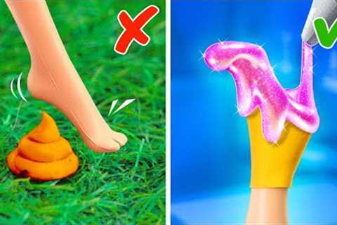 Watch your step🦶 *Doll's Gadgets vs Crafts*