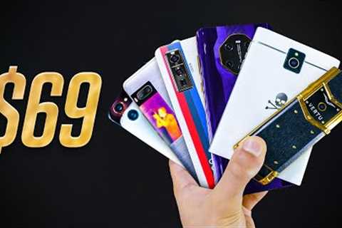 I bought the strangest smartphones ever.