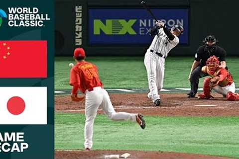 China vs. Japan Game Highlights | 2023 World Baseball Classic