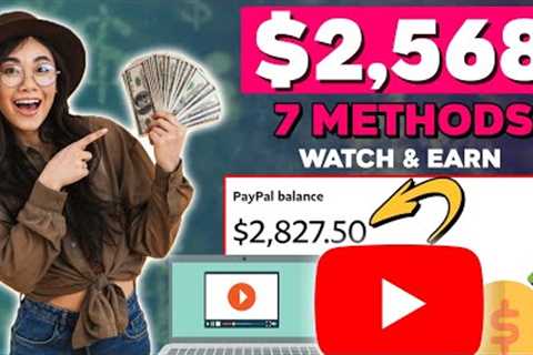 7 Ways to Get Paid For Watching YouTube Videos | Make Money Online