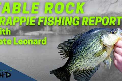 Table Rock Lake Crappie Fishing Report 3/9/2023 by Pete Leonard and Tackle HD