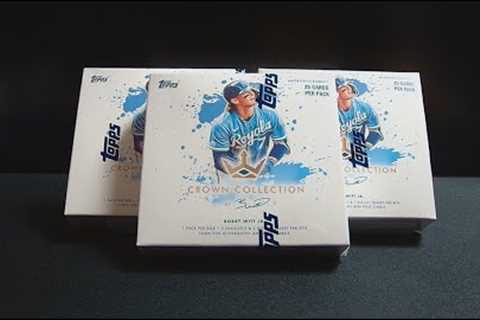 2022 Topps x Bobby Witt Jr. Crown Collection | Everything is Blue