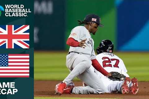 Great Britain vs. USA Highlights | 2023 World Baseball Classic