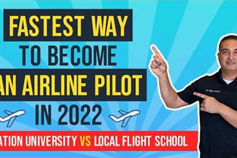 How To Become An Airline Pilot [University vs Local Flight school]  Aviation Career Paths