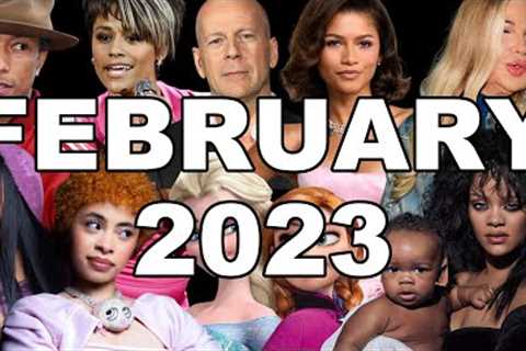 what you missed in february 2023 🗓🎤🦖 (february 2023 pop culture recap)