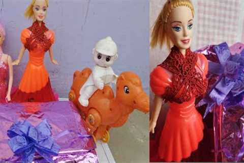 Unboxing Gift| Doll ki Kahani|Part 8| Barbie stories| Urdu Fairy Tales|Momina's World