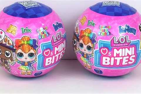 LOL Mini Bites Cereal Dolls ~ Unboxing &amp; Review